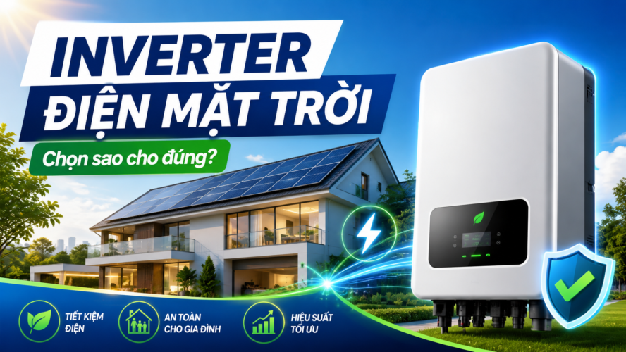 Inverter Điện Mặt Trời Là Gì? Cách Chọn Inverter Phù Hợp Cho Gia Đình chon inverter